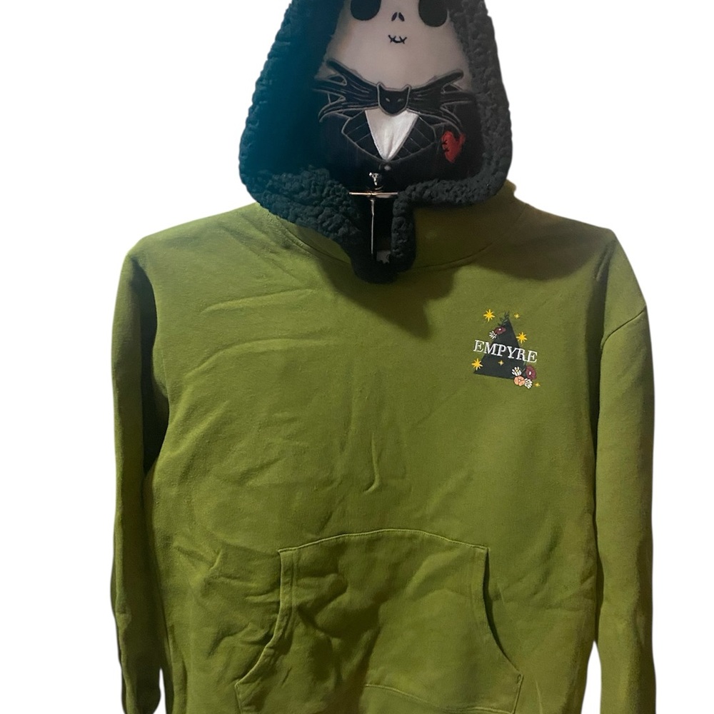 Empyre Olive Hoodie with Elena Snake Detail